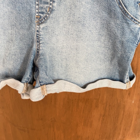 Relist 6/13 Levi’s denim jean short overall 20W - Picture 8 of 17